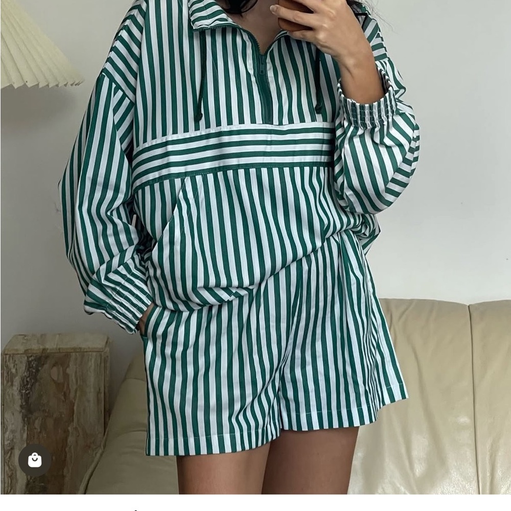 NA NIN Rocco French Twill Popover and Shorts